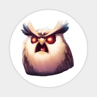 AngryOwl_2 Magnet